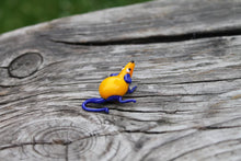 Load image into Gallery viewer, Mini Glass Rat Figurine - Handblown Glass Artistry in Rat Form

