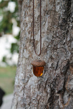 Load image into Gallery viewer, Glass Acorn Necklace
