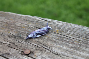mini Spotted Slug glass sculpture GLASS SLUG