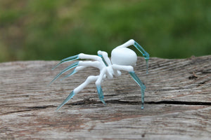 Spider glass sculpture