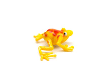 Load image into Gallery viewer, Blown Glass Frog Sculpture poison dart frog Figurine murano art collectible
