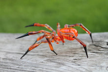 Load image into Gallery viewer, Decorative Glass Spider Miniature Sculpture for Halloween
