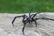 Load image into Gallery viewer, Unique Handmade Glass Spider Mini Figurine for Arachnid Lovers

