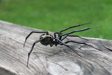 Load image into Gallery viewer, Collectible Mini Glass Spider Sculpture for Animal Figurine Enthusiasts
