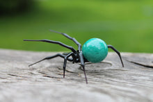 Load image into Gallery viewer, Delicate Handblown Glass Spider Miniature for Home and Office Decoration
