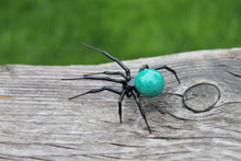 Load image into Gallery viewer, Delicate Handblown Glass Spider Miniature for Home and Office Decoration
