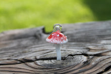 Load image into Gallery viewer, Glass Fairy Ring Mushroom - Miniature Woodland Artistry

