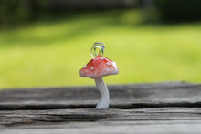 Load image into Gallery viewer, Intricately Detailed Glass Mini Mushroom - Luminous Fungus Fantasy
