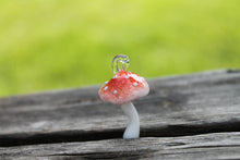 Load image into Gallery viewer, Intricately Detailed Glass Mini Mushroom - Luminous Fungus Fantasy
