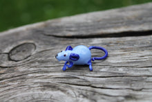 Load image into Gallery viewer, Miniature Glass Rat Art - Meticulously Crafted Tiny Rat Figurine
