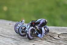 Load image into Gallery viewer, Fascinating Miniature Handmade Glass Octopus Figurine, a Captivating and Intriguing Glass Art Piece
