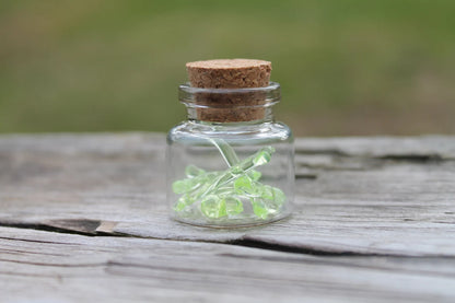 Mini Glow-in-the-Dark Bones in Jar – Uranium Glass Curiosity