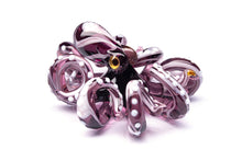 Load image into Gallery viewer, The Purple Octopus pendant blown glass octopus

