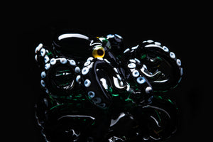 Glass Octopus pendant