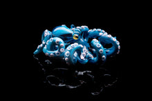 Load image into Gallery viewer, Octopus pendant blown glass octopus
