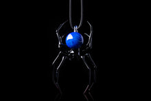 Load image into Gallery viewer, Glass Pendant Spider, Hanging Spider
