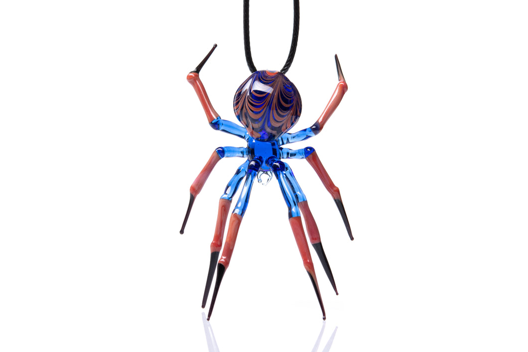 Glass Pendant Spider