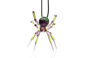 Spider Pendant, Jeweled Spider, Pendant Spider