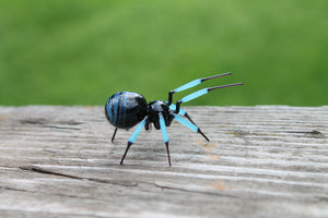 mini Glass Spider Figurine