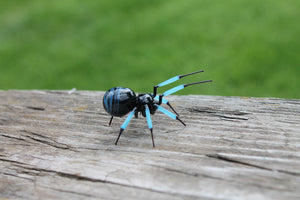 mini Glass Spider Figurine