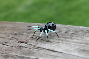 Mini Glass Spider Figurine