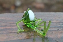 Load image into Gallery viewer, Frog glass Miniature, Animals Glass, Art Glass, Blown Glass
