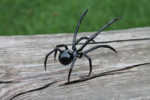 Glass Hand-Blown Glass Spider Collectible Figurine