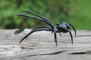 Glass Hand-Blown Glass Spider Collectible Figurine