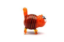 Load image into Gallery viewer, Blown Glass Cat Sculpture Animals Glass
