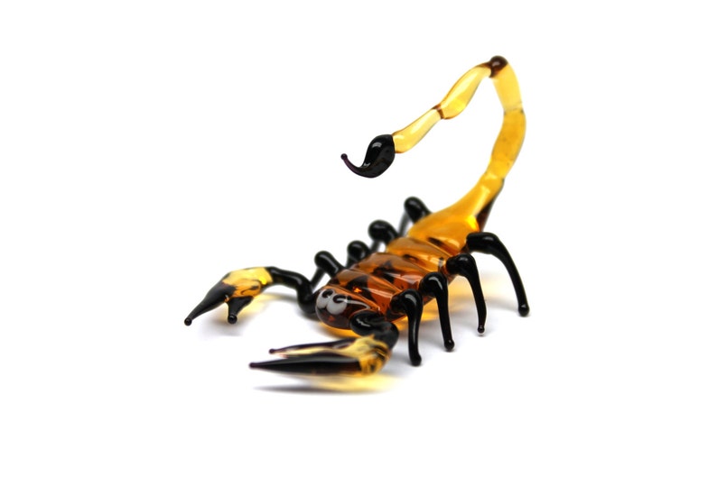Glass Scorpion Figurine