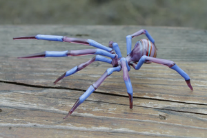 Spider Animals Glass, Art Glass, Blown Glass, Sculpture Made Of Glass
